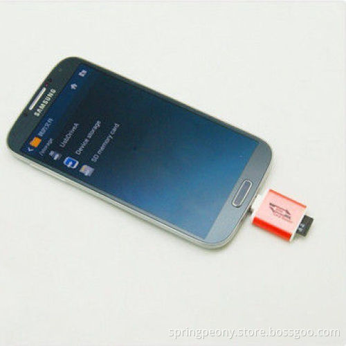 Promotional gift OTG card reader, with USB 2.0 high-speed read and write rate
